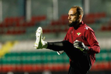 Mika, Liga Portekiz maçı sırasında CF Estrela Amadora ve Moreirense FC (Maciej Rogowski / Ball Raw Images) takımları arasında görüldü.)
