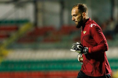 Mika, Liga Portekiz maçı sırasında CF Estrela Amadora ve Moreirense FC (Maciej Rogowski / Ball Raw Images) takımları arasında görüldü.)