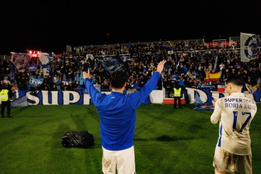 Stephen Eustaquio Liga Portekiz maçı sırasında FC Alverca ve FC Porto takımları arasında görüldü (Maciej Rogowski / Ball Raw Images)