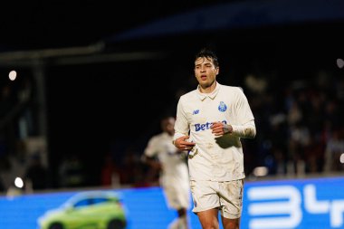 Jakub Kiwior, Liga Portekiz maçı sırasında FC Alverca ve FC Porto takımları arasında görüldü (Maciej Rogowski / Ball Raw Images)