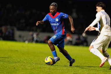 Lincoln ve Gabri Veiga, Liga Portekiz maçı sırasında FC Alverca ve FC Porto (Maciej Rogowski / Ball Raw Images) takımları arasında görüldü.)