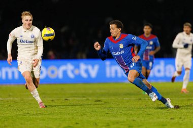 Victor Froholdt ve Figueiredo, Liga Portekiz maçında FC Alverca ve FC Porto takımları arasında görüldü (Maciej Rogowski / Ball Raw Images)