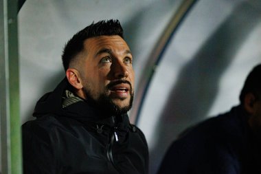 Francesco Farioli, Liga Portekiz maçı sırasında FC Alverca ve FC Porto (Maciej Rogowski / Ball Raw Images) takımları arasında görüldü.)