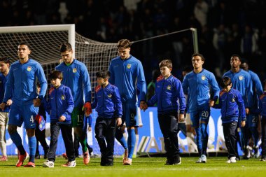 Kaiky Naves, Andre Gomes, Marko Milovanoviç Marezi ve Figueiredo, Liga Portekiz maçında FC Alverca ve FC Porto takımları arasında görüldü (Maciej Rogowski / Ball Raw Images)