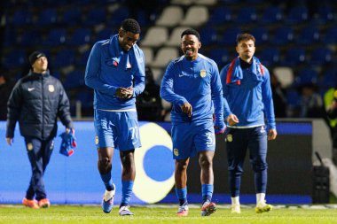 Felipe Lima ve Kauan Gomes, Liga Portekiz maçında FC Alverca ve FC Porto takımları arasında görüldü (Maciej Rogowski / Ball Raw Images)