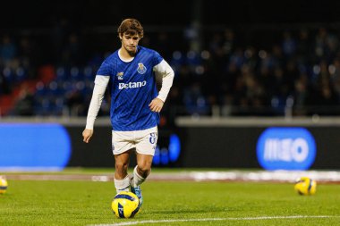 Rodrigo Mora Liga Portekiz maçı sırasında FC Alverca ve FC Porto takımları arasında görüldü (Maciej Rogowski / Ball Raw Images)
