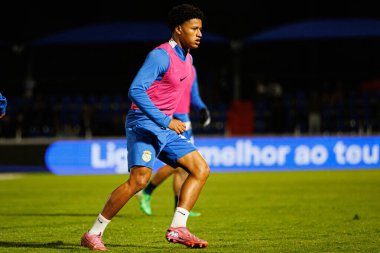 Francisco Chissumba Liga Portekiz maçı sırasında FC Alverca ve FC Porto takımları arasında görüldü (Maciej Rogowski / Ball Raw Images)