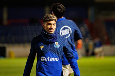 William Gomes Liga Portekiz maçı sırasında FC Alverca ve FC Porto takımları arasında görüldü (Maciej Rogowski / Ball Raw Images)