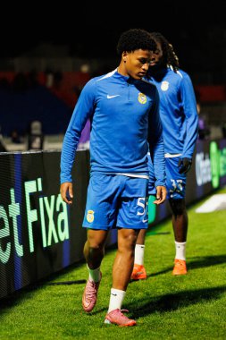 Francisco Chissumba Liga Portekiz maçı sırasında FC Alverca ve FC Porto takımları arasında görüldü (Maciej Rogowski / Ball Raw Images)