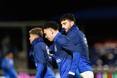 FC Alverca ve FC Porto (Maciej Rogowski / Ball Raw Images) takımları arasında Liga Portekiz maçında Pepe ve Angel Alarcon görüldü.)