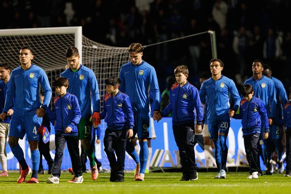 Kaiky Naves, Andre Gomes, Marko Milovanoviç Marezi ve Figueiredo, Liga Portekiz maçında FC Alverca ve FC Porto takımları arasında görüldü (Maciej Rogowski / Ball Raw Images)