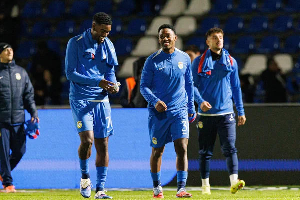 Felipe Lima ve Kauan Gomes, Liga Portekiz maçında FC Alverca ve FC Porto takımları arasında görüldü (Maciej Rogowski / Ball Raw Images)