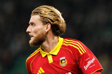 Liga Portekiz maçı sırasında Estadio Jose Alvalade 'deki Sporting CP ve Rio Ave FC takımları arasında görülen Ole Pohlmann (Maciej Rogowski / Ball Raw Images)