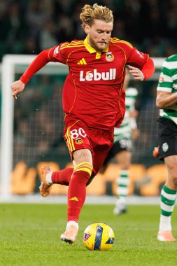 Liga Portekiz maçı sırasında Estadio Jose Alvalade 'deki Sporting CP ve Rio Ave FC takımları arasında görülen Ole Pohlmann (Maciej Rogowski / Ball Raw Images)