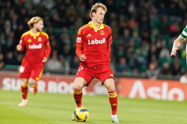 Joao Tome, Liga Portekiz maçı sırasında Estadio Jose Alvalade 'deki Sporting CP ve Rio Ave FC takımları arasında görüldü (Maciej Rogowski / Ball Raw Images)