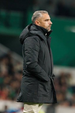 Liga Portekiz maçı sırasında Estadio Jose Alvalade 'deki Sporting CP ve Rio Ave FC takımları arasında görülen Rui Borges (Maciej Rogowski / Ball Raw Images)
