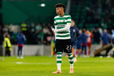 Alisson Santos, Liga Portekiz maçı sırasında Estadio Jose Alvalade 'deki Sporting CP ve Rio Ave FC takımları arasında görüldü (Maciej Rogowski / Ball Raw Images)