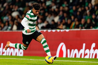 Alisson Santos, Liga Portekiz maçı sırasında Estadio Jose Alvalade 'deki Sporting CP ve Rio Ave FC takımları arasında görüldü (Maciej Rogowski / Ball Raw Images)
