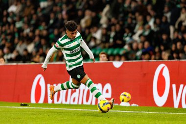 Alisson Santos, Liga Portekiz maçı sırasında Estadio Jose Alvalade 'deki Sporting CP ve Rio Ave FC takımları arasında görüldü (Maciej Rogowski / Ball Raw Images)