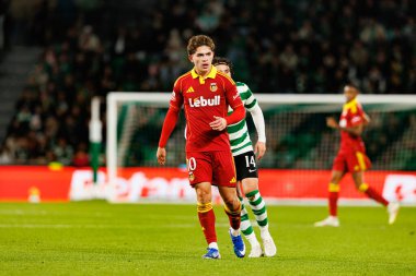 Brandon Aguilera, Liga Portekiz maçı sırasında Estadio Jose Alvalade 'deki Sporting CP ve Rio Ave FC takımları arasında görüldü (Maciej Rogowski / Ball Raw Images)