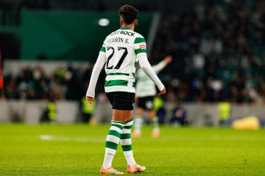 Alisson Santos, Liga Portekiz maçı sırasında Estadio Jose Alvalade 'deki Sporting CP ve Rio Ave FC takımları arasında görüldü (Maciej Rogowski / Ball Raw Images)