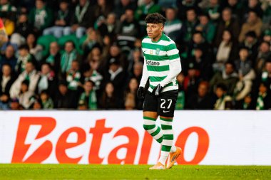 Alisson Santos, Liga Portekiz maçı sırasında Estadio Jose Alvalade 'deki Sporting CP ve Rio Ave FC takımları arasında görüldü (Maciej Rogowski / Ball Raw Images)