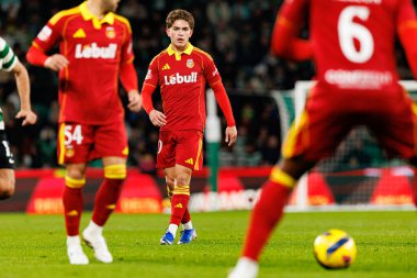 Brandon Aguilera, Liga Portekiz maçı sırasında Estadio Jose Alvalade 'deki Sporting CP ve Rio Ave FC takımları arasında görüldü (Maciej Rogowski / Ball Raw Images)