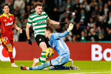 Liga Portekiz maçında Estadio Jose Alvalade 'de (Maciej Rogowski / Ball Raw Images) Sporting CP ve Rio Ave FC takımları arasında görülen Fotis Ioannidis ve Cezary Miszta)