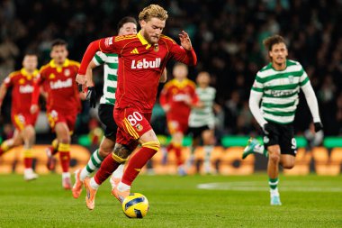 Liga Portekiz maçı sırasında Estadio Jose Alvalade 'deki Sporting CP ve Rio Ave FC takımları arasında görülen Ole Pohlmann (Maciej Rogowski / Ball Raw Images)