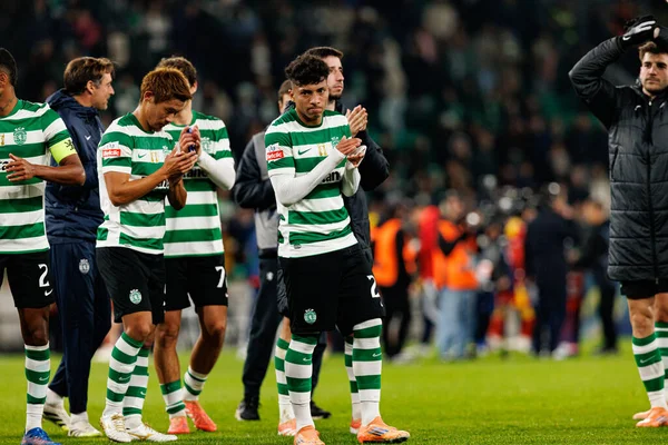Alisson Santos, Liga Portekiz maçı sırasında Estadio Jose Alvalade 'deki Sporting CP ve Rio Ave FC takımları arasında görüldü (Maciej Rogowski / Ball Raw Images)