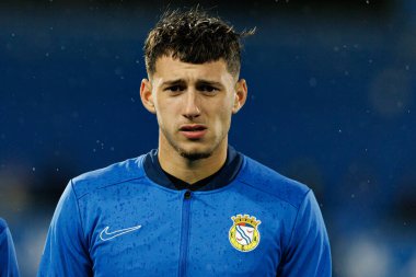 Liga Portekiz maçı sırasında Estoril Praia ve FC Alverca takımları arasında Estadio Antonio Coimbra da Mota 'da (Maciej Rogowski / Ball Raw Images) görüldü.)