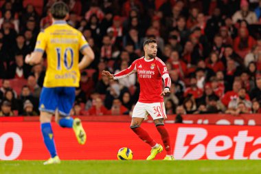 Nicolas Otamendi, Liga Portekiz maçında SL Benfica ve GD Estoril Praia (Maciej Rogowski / Ball Raw Images) arasında görüldü.)