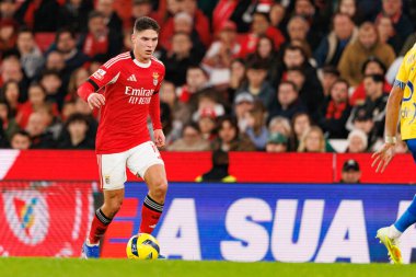 Georgiy Sudakov, Liga Portekiz maçında SL Benfica ve GD Estoril Praia (Maciej Rogowski / Ball Raw Images) arasında görüldü)