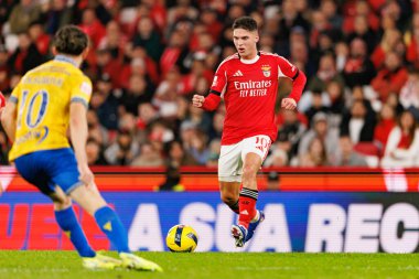 Georgiy Sudakov, Liga Portekiz maçında SL Benfica ve GD Estoril Praia (Maciej Rogowski / Ball Raw Images) arasında görüldü)