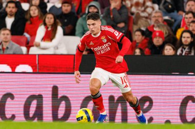 Georgiy Sudakov, Liga Portekiz maçında SL Benfica ve GD Estoril Praia (Maciej Rogowski / Ball Raw Images) arasında görüldü)