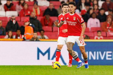 Richard Rios Liga Portekiz maçı sırasında SL Benfica ve GD Estoril Praia (Maciej Rogowski / Ball Raw Images) arasında görüldü)