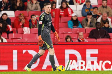 SL Benfica ve GD Estoril Praia (Maciej Rogowski / Ball Raw Images) arasında oynanan Liga Portekiz maçında Anatoliy Trubin görüldü)