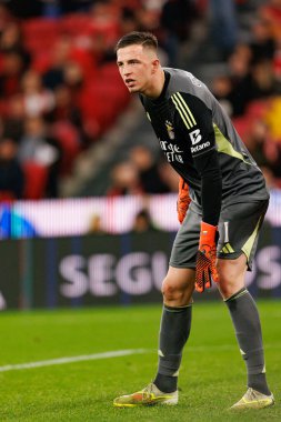 SL Benfica ve GD Estoril Praia (Maciej Rogowski / Ball Raw Images) arasında oynanan Liga Portekiz maçında Anatoliy Trubin görüldü)