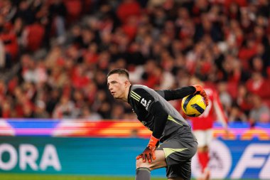 SL Benfica ve GD Estoril Praia (Maciej Rogowski / Ball Raw Images) arasında oynanan Liga Portekiz maçında Anatoliy Trubin görüldü)