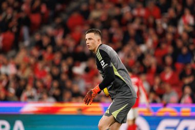 SL Benfica ve GD Estoril Praia (Maciej Rogowski / Ball Raw Images) arasında oynanan Liga Portekiz maçında Anatoliy Trubin görüldü)