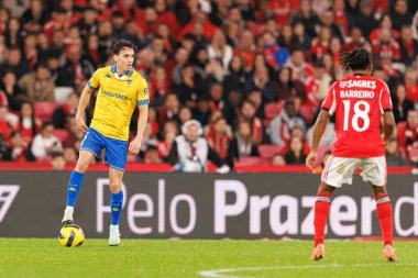 Jandro Orellana, Liga Portekiz maçında SL Benfica ve GD Estoril Praia (Maciej Rogowski / Ball Raw Images) arasında görüldü)