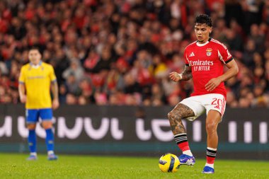Richard Rios Liga Portekiz maçı sırasında SL Benfica ve GD Estoril Praia (Maciej Rogowski / Ball Raw Images) arasında görüldü)