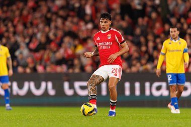 Richard Rios Liga Portekiz maçı sırasında SL Benfica ve GD Estoril Praia (Maciej Rogowski / Ball Raw Images) arasında görüldü)