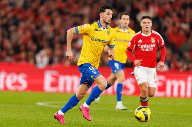 SL Benfica ve GD Estoril Praia (Maciej Rogowski / Ball Raw Images) arasında oynanan Liga Portekiz maçında Alejandro Marques görüldü)