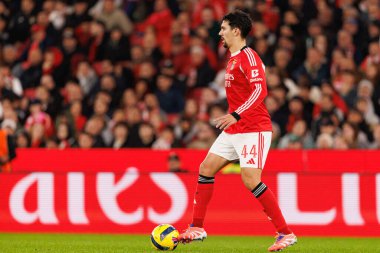 Tomas Araujo, Liga Portekiz maçında SL Benfica ve GD Estoril Praia (Maciej Rogowski / Ball Raw Images) arasında görüldü)
