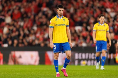 SL Benfica ve GD Estoril Praia (Maciej Rogowski / Ball Raw Images) arasında oynanan Liga Portekiz maçında Alejandro Marques görüldü)
