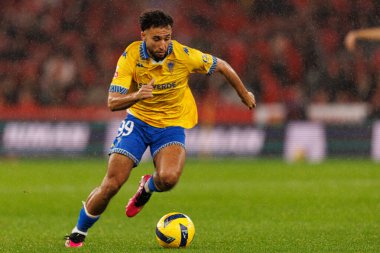SL Benfica ve GD Estoril Praia (Maciej Rogowski / Ball Raw Images) arasında oynanan Liga Portekiz maçında Rafik Guitane görüldü)