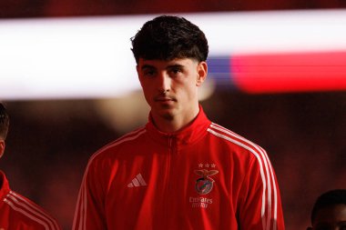 SL Benfica ve GD Estoril Praia (Maciej Rogowski / Ball Raw Images) arasında oynanan Liga Portekiz maçı sırasında Manu Silva görüldü)