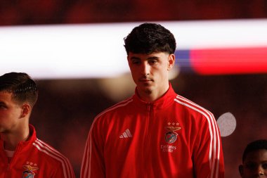 SL Benfica ve GD Estoril Praia (Maciej Rogowski / Ball Raw Images) arasında oynanan Liga Portekiz maçı sırasında Manu Silva görüldü)