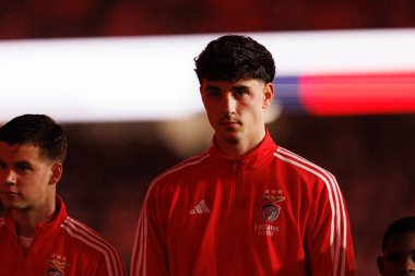 SL Benfica ve GD Estoril Praia (Maciej Rogowski / Ball Raw Images) arasında oynanan Liga Portekiz maçı sırasında Manu Silva görüldü)